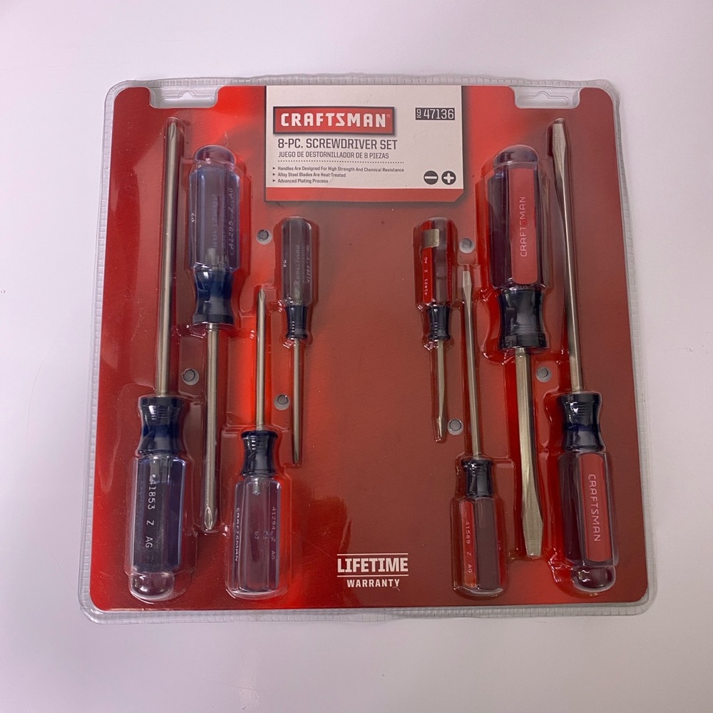 Craft Red and Blue Screwdriver Set - Picture 9 of 9